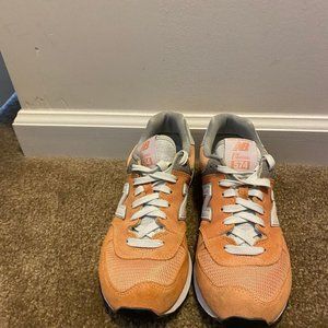 New Balance Sneakers, 8.5, Orange